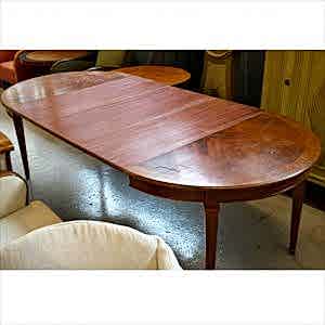 swedish gustavian dining table for sale brown