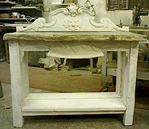Bespoke Handmade Antique Oak Butchers Block Sideboard