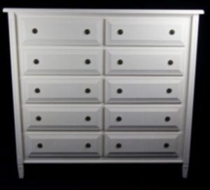 Handmade Bespoke Gustavian 10 Drawer Commode Tallboy Drawers