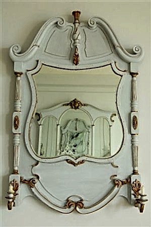 Bespoke Handmade Shield wall Mirror 