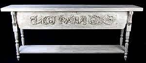 Antique Grey Handmade Bespoke Server Table