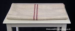 red blue mix grain sack