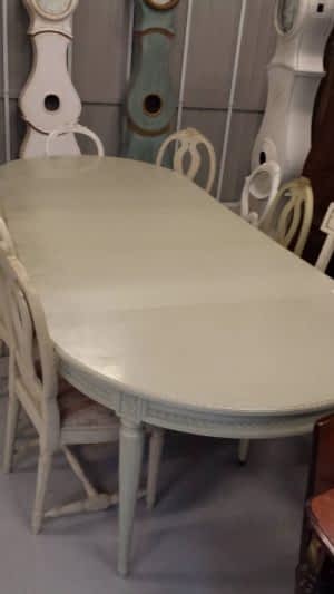 280cm Gustavian Dining Table DNGT19