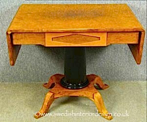 TAB66 Biedermeier Dropleaf Table