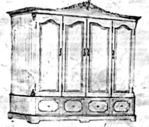 Cab 61 Bespoke Carved Gustavian Armoire