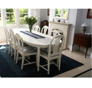 swedish gustavian dining table for sale 3