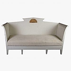 antique gustavian swedish sofa kitchen settle 1