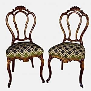 antique gustavian rococo swedish dining chairs 3