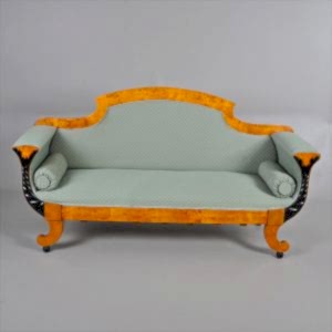 SF48 swedish biedermeier sofa 190cm 1800s