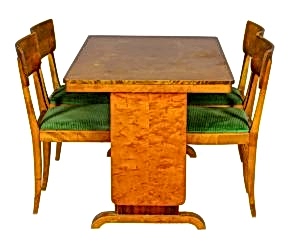 swedish art deco dining table
