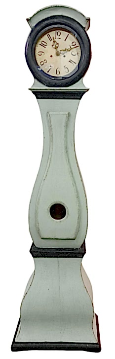 MC236 sky blue antique pastel blue mora clock