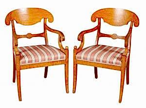 cc22 antique biedermeier carver chairs swedish