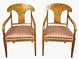 swedish biedermer 1800s carver chairs cc26