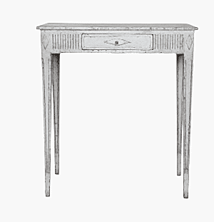 1860 antique swedish gustavian table