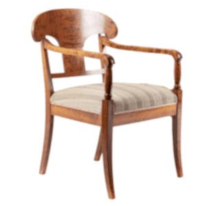 CC31 antique swedish biedermeier carver chairs