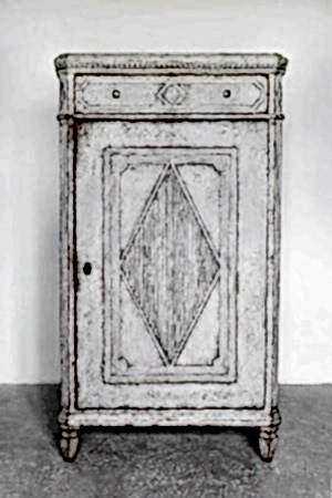Swedish antique Buffet Sideboard chest of drawers C 1860 gustavian DR58