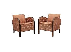 swedish art deco armchairs AR100