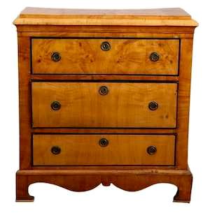 biedermeier drop leaf drawers desk DR65
