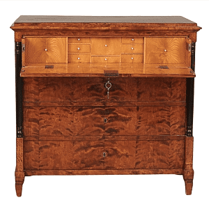 swedish biedermeier drop leaf drawers desk DR70